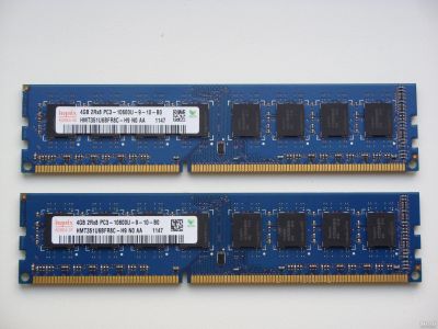 Лот: 13115731. Фото: 1. 8Gb (2 x 4Gb) Hynix PC3-10600... Оперативная память