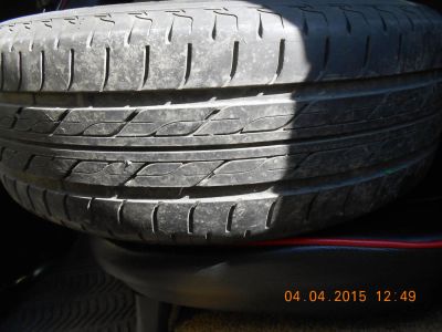 Лот: 5392208. Фото: 1. Bridgestone Ecopia ex10 185/55... Шины на дисках