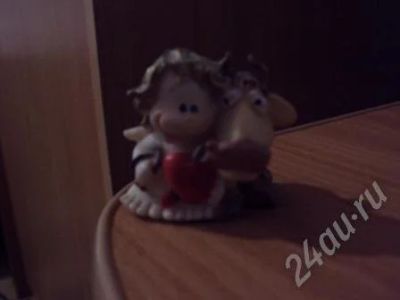 Лот: 200723. Фото: 1. Сувенир. Ангелок с коровкой. Другое (коллекционирование, моделизм)