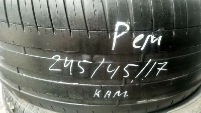 Лот: 16050676. Фото: 1. 245/45 R17 Michelin одно. Шины
