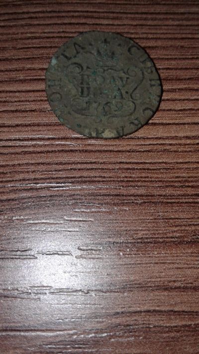 Лот: 16424345. Фото: 1. Полушка 1769 км. Россия до 1917 года