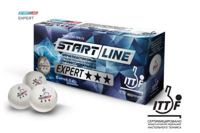 Лот: 20658258. Фото: 1. Мячи Start line Expert V40+ 3... Мячи, ракетки, шайбы, клюшки