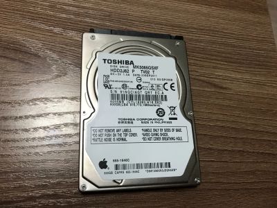 Лот: 17076348. Фото: 1. Жёсткий диск 2,5” Toshiba MK5065GSFX. Жёсткие диски (HDD)