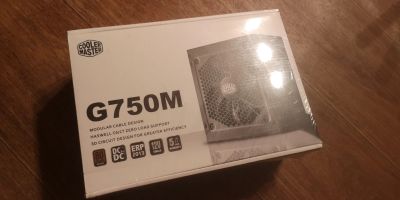 Лот: 14060195. Фото: 1. Блок питания Cooler Master G750M. Корпуса, блоки питания