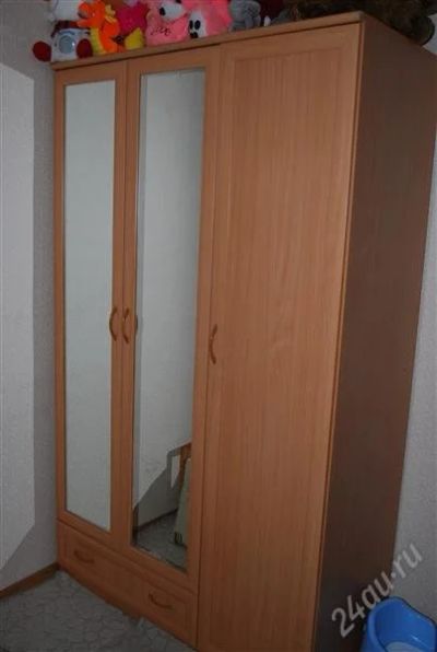 Лот: 2276173. Фото: 1. Шкаф 3-х дверный. Шкафы, шкафы-купе