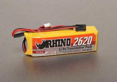 Лот: 3796395. Фото: 1. Батарея Rhino 2620mAh 3S 11.1v... Авиамоделизм