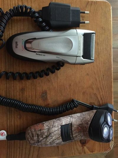 Лот: 5610894. Фото: 1. Braun 3 series 340 +Philips. Укладка и стрижка волос, бритьё, эпиляция