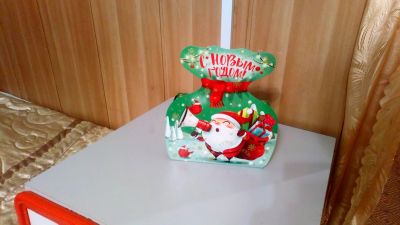 Лот: 16953931. Фото: 1. Подарочная новогодняя коробочка. Подарочная упаковка