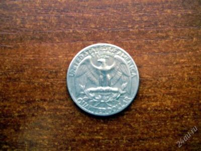 Лот: 1397837. Фото: 1. США 25 центов 1967. Америка