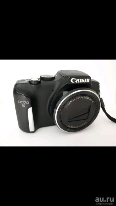 Лот: 10677068. Фото: 1. Фотоаппарат canon powerShot sx170... Цифровые компактные