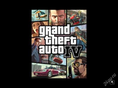 Лот: 1107576. Фото: 1. GRAND THEFT AUTO IV лицензионный... Другое (компьютеры, оргтехника, канцтовары)