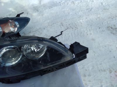 Лот: 13421226. Фото: 1. Фары на mazda 3 2007 г. 1.6. Оптика и освещение