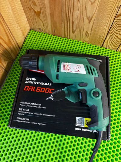 Лот: 25517392. Фото: 1. Безударная дрель Hammer DRL500С... Электроинструмент