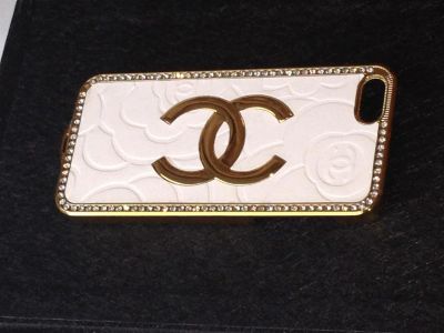 Лот: 3618180. Фото: 1. Чехол на iPhone 5 Chanel кожа... Чехлы, бамперы