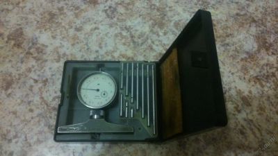 Лот: 5912977. Фото: 1. Глубиномер индикаторный 0-100... Ручной инструмент
