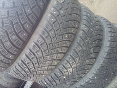 Лот: 14835255. Фото: 1. 4 шт. 175-70-14 Michelin X-Ice... Шины