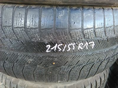 Лот: 11796052. Фото: 1. 215/55 R17 Michelin одно. Шины
