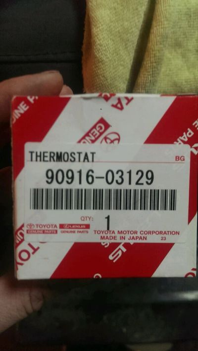 Лот: 8688652. Фото: 1. Термостат Toyota 1zz-fe 90916-03129. Двигатель и элементы двигателя
