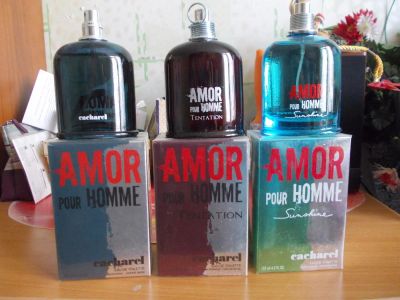 Лот: 3231571. Фото: 1. Amor pour Homme. Tentation от... Мужская парфюмерия