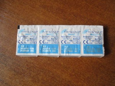 Лот: 8015615. Фото: 1. Однодневные линзы 1 Day acuvue... Контактные линзы