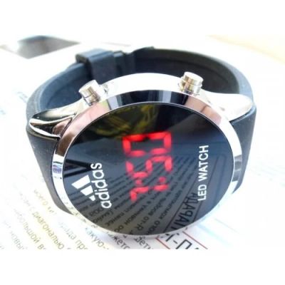 Лот: 4970295. Фото: 1. Часы Adidas LED watch круглый... Другие наручные часы