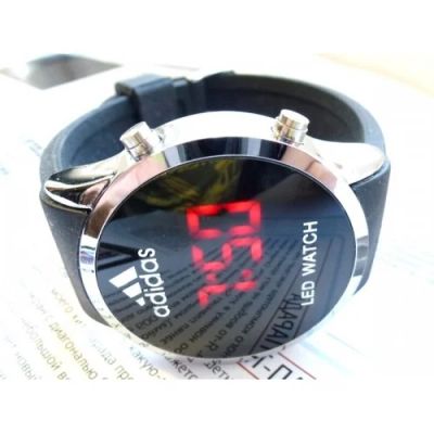 Лот: 5141995. Фото: 1. Часы Adidas LED watch круглый... Другие наручные часы