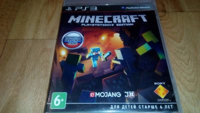 Лот: 10592966. Фото: 1. Minecraft PS3 / Лицензионный диск... Игры для консолей