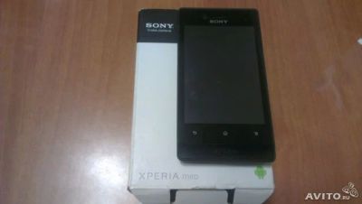 Лот: 3697185. Фото: 1. Телефон Sony Xperia Miro. Смартфоны