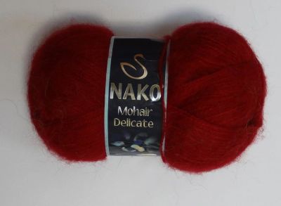Лот: 11187115. Фото: 1. Пряжа Nako mohair delicate 100г-500м... Ткани, нитки, пряжа