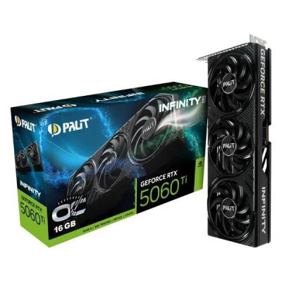 Лот: 25393120. Фото: 1. Видеокарта Palit GeForce RTX 5060... Видеокарты