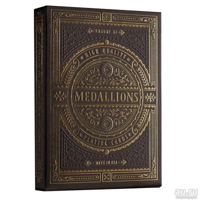 Лот: 13008279. Фото: 1. Карты Medallions от Theory11.com. Настольные игры, карты