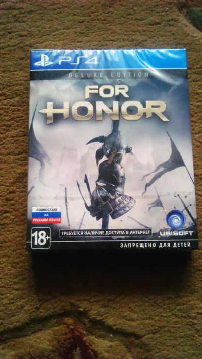Лот: 9416949. Фото: 1. For Honor Deluxe Edition (PS4... Игры для консолей