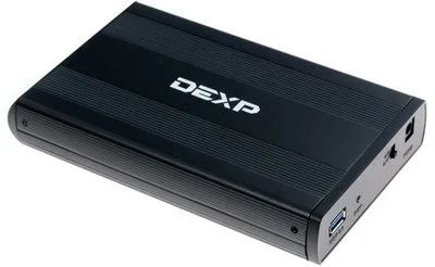 Лот: 13596721. Фото: 1. Внешний корпус для HDD DEXP case... Органайзеры для дисков, боксы