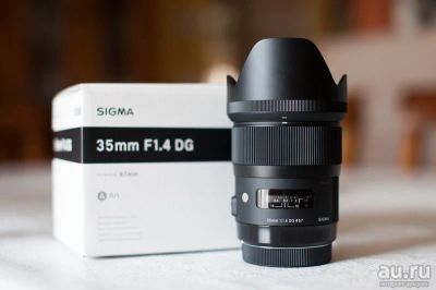 Лот: 13573341. Фото: 1. Sigma AF 35mm f/1.4 DG HSM Art... Объективы