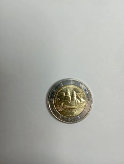 Лот: 20297691. Фото: 1. 2 евро 2020 Эстония 200 лет открытия... Европа