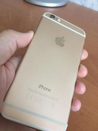Лот: 7643895. Фото: 1. iPhone 6 16gb gold. Смартфоны