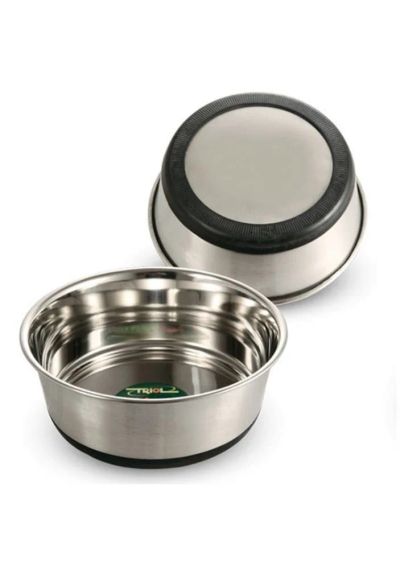 Лот: 6857109. Фото: 1. Миска металлическая TRIOL 1639... Миски, лотки, наполнители