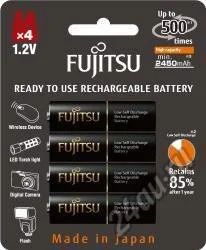 Лот: 5542237. Фото: 1. Аккумулятор AA Fujitsu HR-3uthcex... Аккумуляторы, зарядные