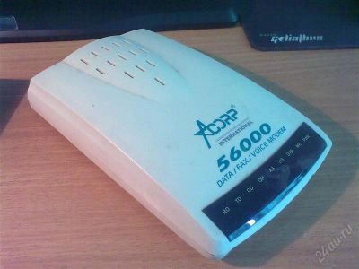 Лот: 2076247. Фото: 1. Модем Acorp 56k. Проводные модемы