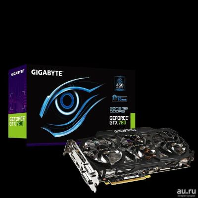 Лот: 8191807. Фото: 1. Gigabyte GeForce GTX 780 954Mhz... Видеокарты