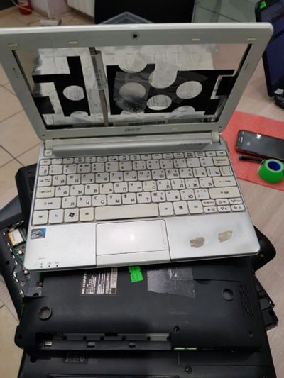 Лот: 12446990. Фото: 1. Корпус ноутбука Acer Aspire One... Корпуса, блоки питания