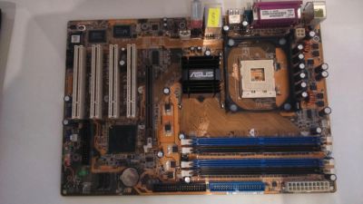 Лот: 4865721. Фото: 1. Материнская плата ASUS P4P800. Материнские платы