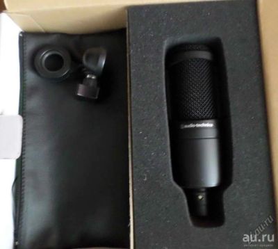 Лот: 13219063. Фото: 1. Микрофон Audio-Technica AT2020... Студийные микрофоны, радиомикрофоны и радиосистемы