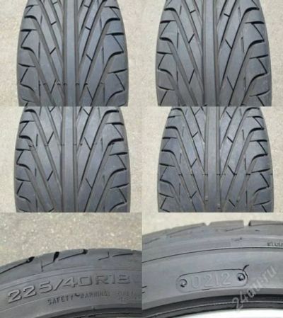 Лот: 2909624. Фото: 1. Комплект летней резины 225/40-18... Шины