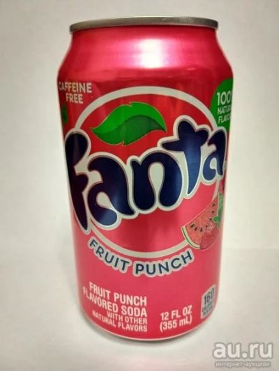 Лот: 9027314. Фото: 1. Fanta Fruit Punch. Напитки