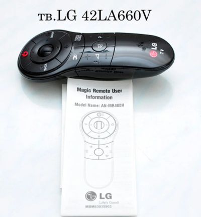 Лот: 7084135. Фото: 1. Пульт ду AN-MR400H тв.LG 42LA660V. Пульты ДУ
