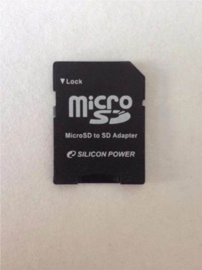 Лот: 7644134. Фото: 1. адаптер microsd to sd Silicon... Шлейфы, кабели, переходники
