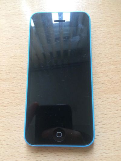 Лот: 7852818. Фото: 1. Apple iPhone 5C 32Gb Blue. Смартфоны