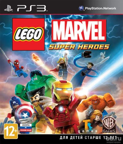 Лот: 8749932. Фото: 1. Lego Marvel Super Heroes, лицензионный... Игры для консолей