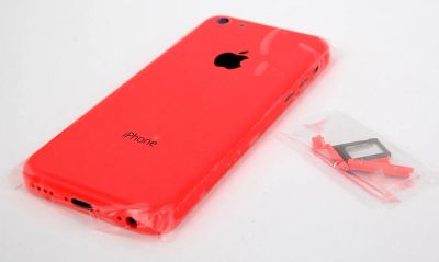 Лот: 9723678. Фото: 1. Корпус Apple iPhone 5C розовый... Корпуса, клавиатуры, кнопки